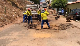 Começa pavimentação asfáltica na BR-316, em Picos