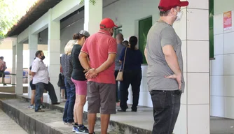 Fila de votação eleições 2020