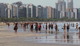 Praia de Santos.