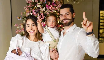 Filha do Dj Alok deixa a UTI e passa o Natal em casa com a família