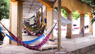 Abrigos para Venezuelanos, em Teresina.