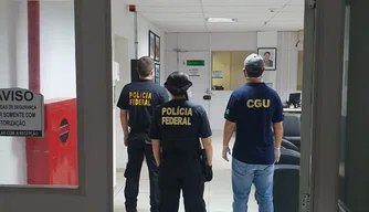 Operação da Polícia Federam em Teresina