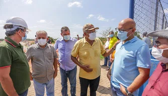 Dr. Pessoa visita obra de prolongamento da Via Sul no Povoado Alegria