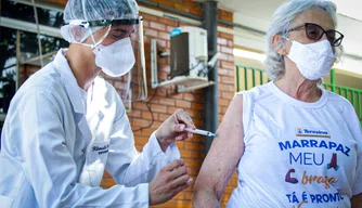 2ª dose da vacina contra a COVID-19 em Teresina