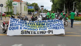 Protesto dos Motoristas de transporte público