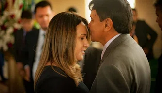 Rejane e Wellington Dias.