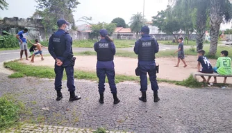 GCM realiza operação para inibir violência em bairros de Teresina