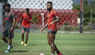 O Rubro-Negro contará com reforço do atacante Gabigol