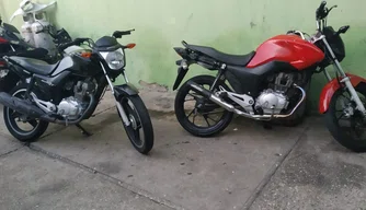 Polícia Militar recupera motocicletas roubadas