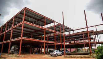 Obras do novo hopital de Picos