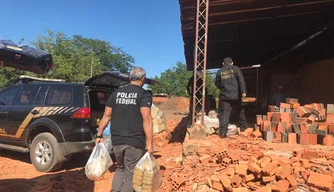 Polícia Federal incinera 800 kg de drogas na zona Rural de Teresina