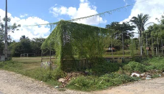 Campo de futebol no Monte Verde