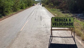 trechos que ligam Esperantina ao Parque Nacional Cachoeira do Urubu