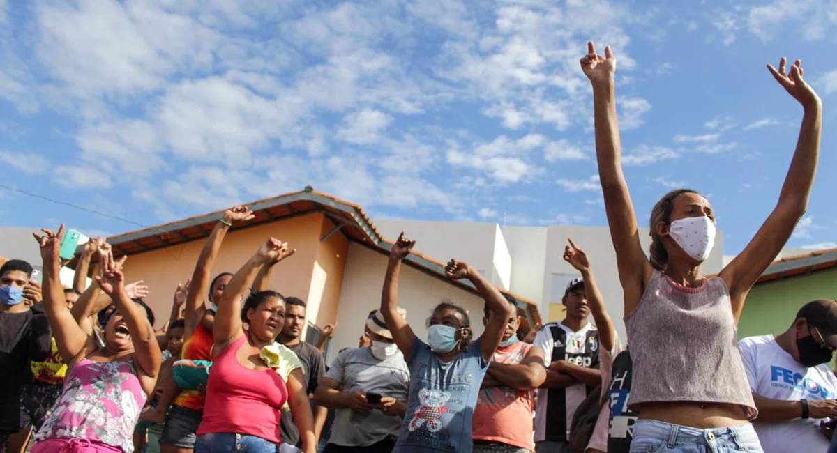 reintegração de posse no Residencial Parque Brasil