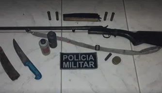 Arma apendida pela polícia