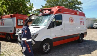 Serviço de Atendimento Móvel de Urgência (SAMU) de Teresina.