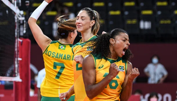 Seleção feminina de vôlei vence Chile e garante vaga no Mundial de 2022