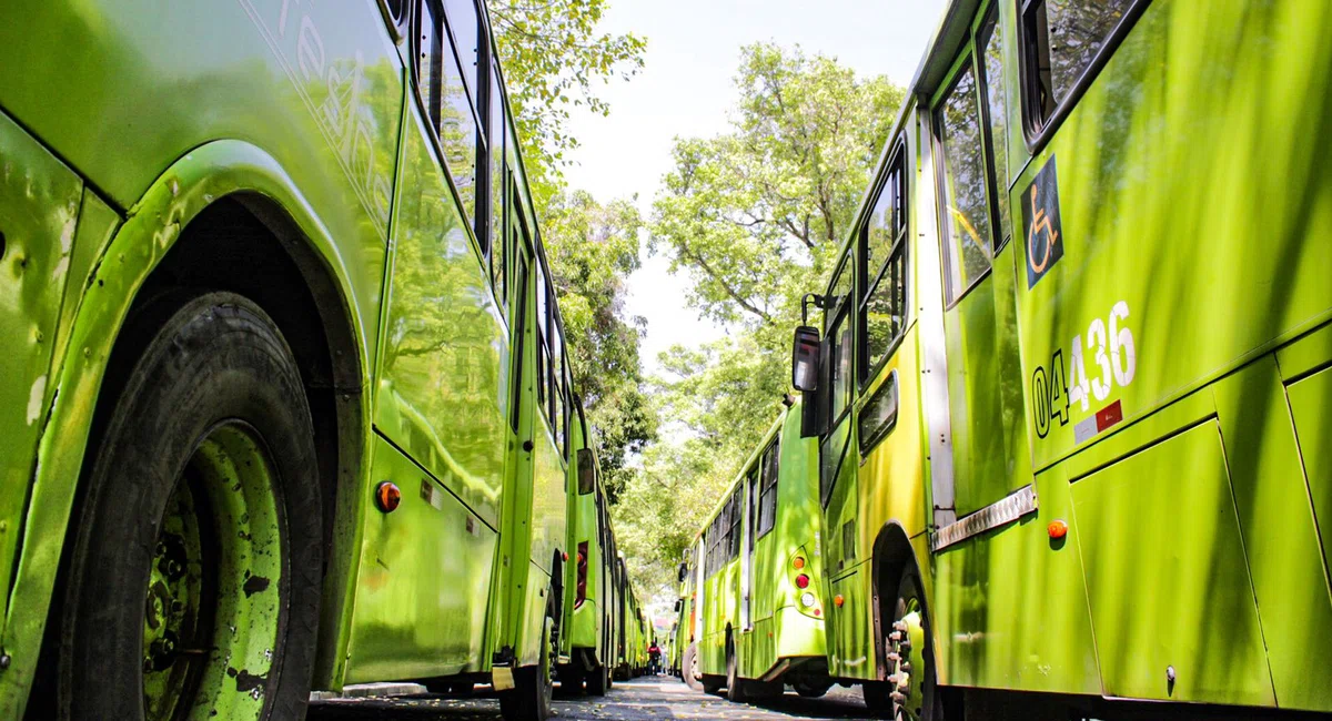 Manifestação dos motoristas e cobradores de Ônibus