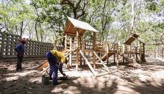 Parque da Criança será entregue até final de outubro.