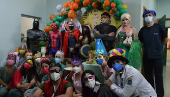 Evento Magic Day nos hospitais de câncer em Teresina.