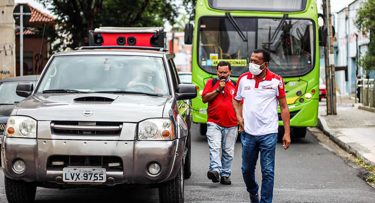 Paralisação do transporte público