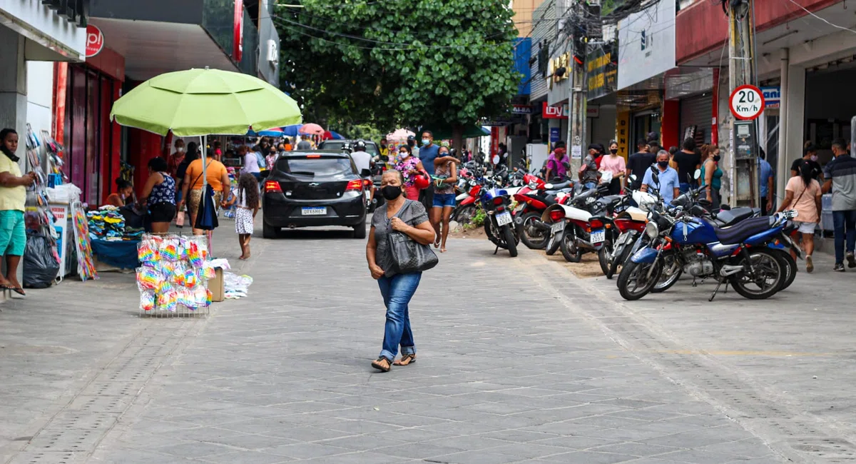 Movimentação no Centro