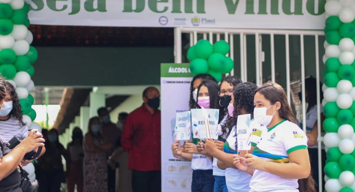 Inauguração da escola