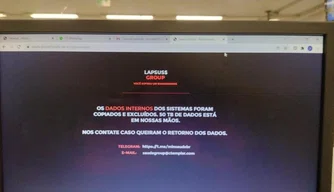 Site do Ministério da Saúde é alvo de hackers.