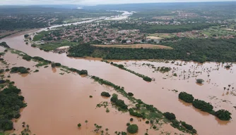 Cheia do Rio Parnaíba.