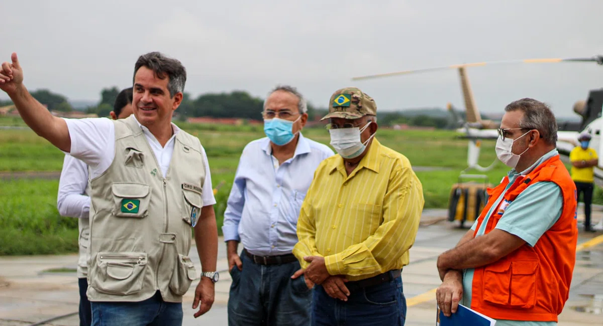 Ministros Ciro Nogueira e João Roma em Teresina