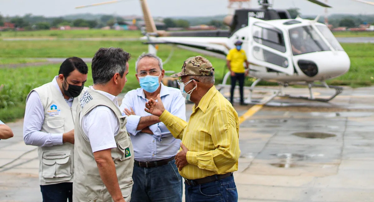 Ministros Ciro Nogueira e João Roma em Teresina