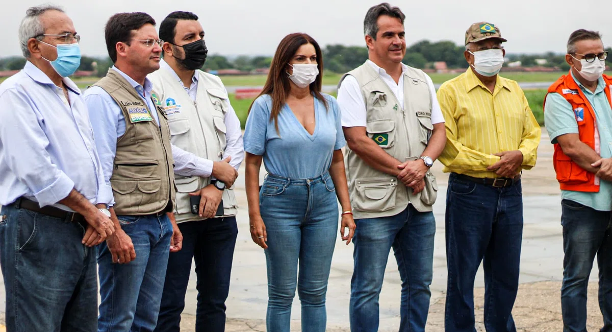 Ministros Ciro Nogueira e João Roma em Teresina