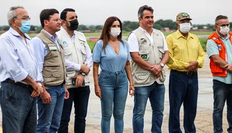 Ministros Ciro Nogueira e João Roma em Teresina