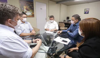 Reunião do Comitê de Operações Emergenciais em Saúde (COE).