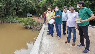 Dr. Pessoa vistoria conclusão de obras na zona Rural.