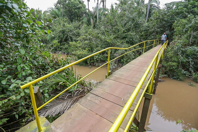 Dr. Pessoa vistoria conclusão de obras na zona Rural.