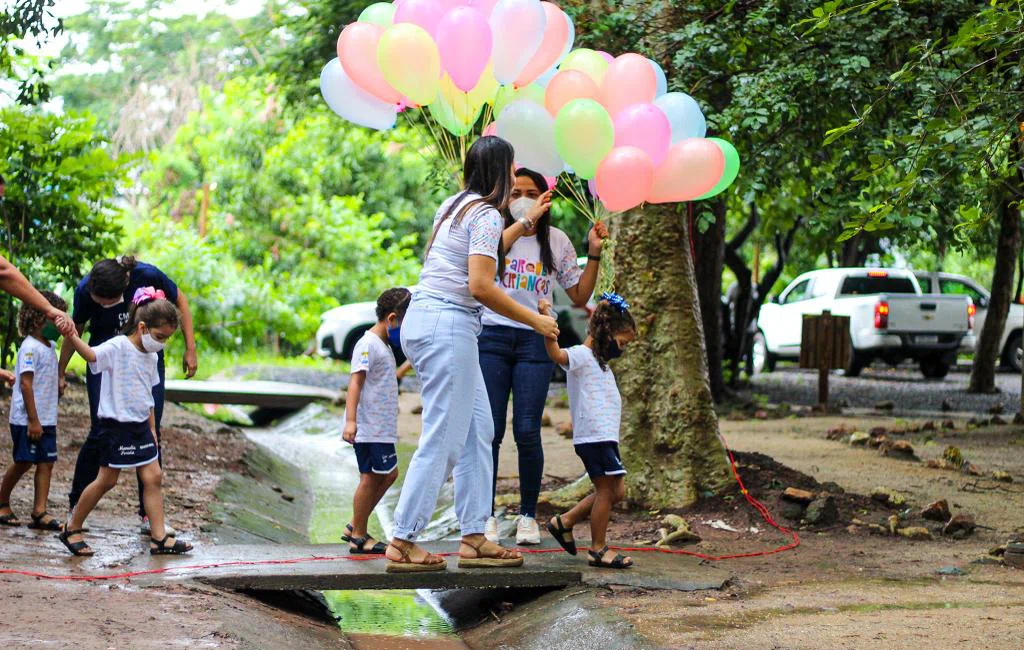 Inauguração do Parque das Crianças