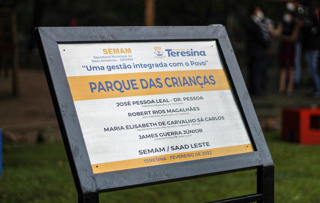 Inauguração do Parque das Crianças