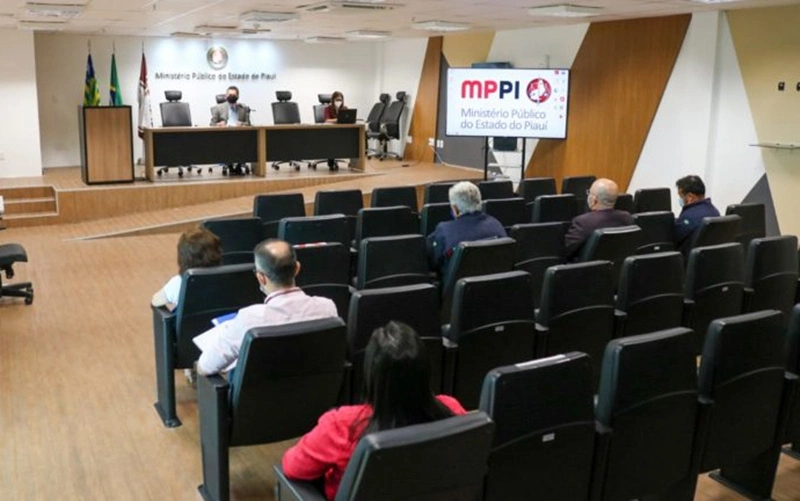 Audiência do Ministério Público do Piauí.