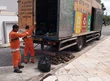 Coleta seletiva de lixo em Teresina.