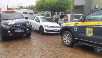 PEF recupera veículo roubado em Teresina há mais de 7 anos.