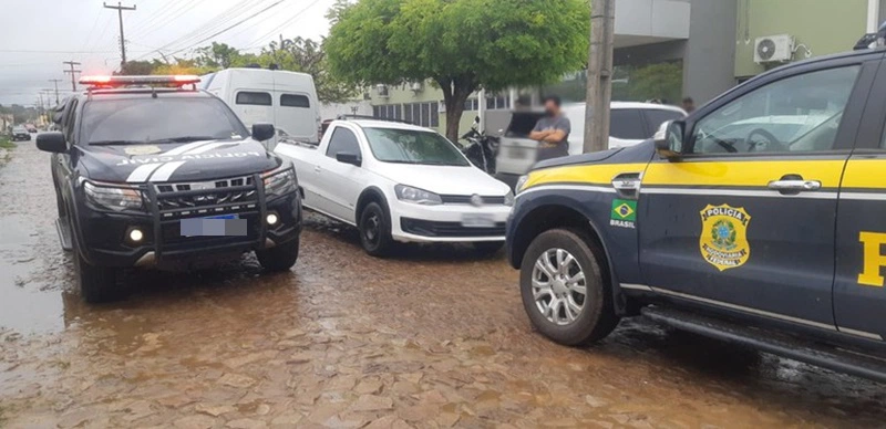 PEF recupera veículo roubado em Teresina há mais de 7 anos.