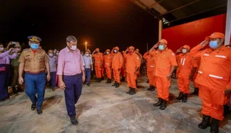 Inauguração de Grupamento do Corpo de Bombeiros em São Raimundo Nonato