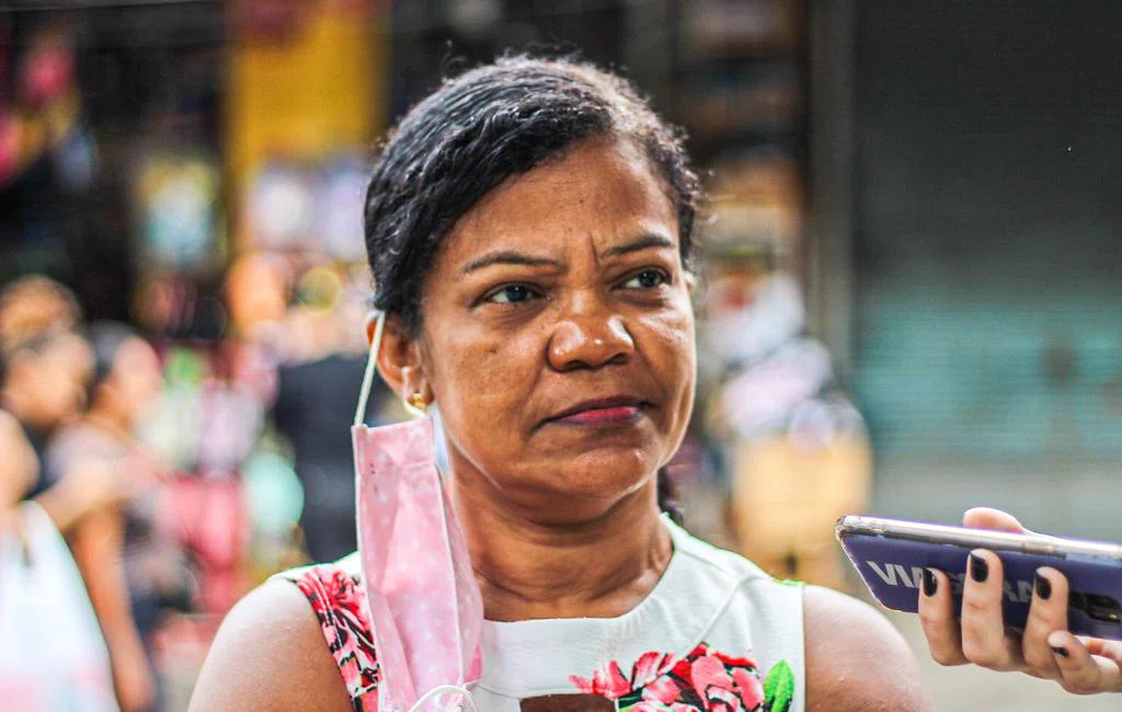 Raimunda Santos, Usuária do transporte Publico