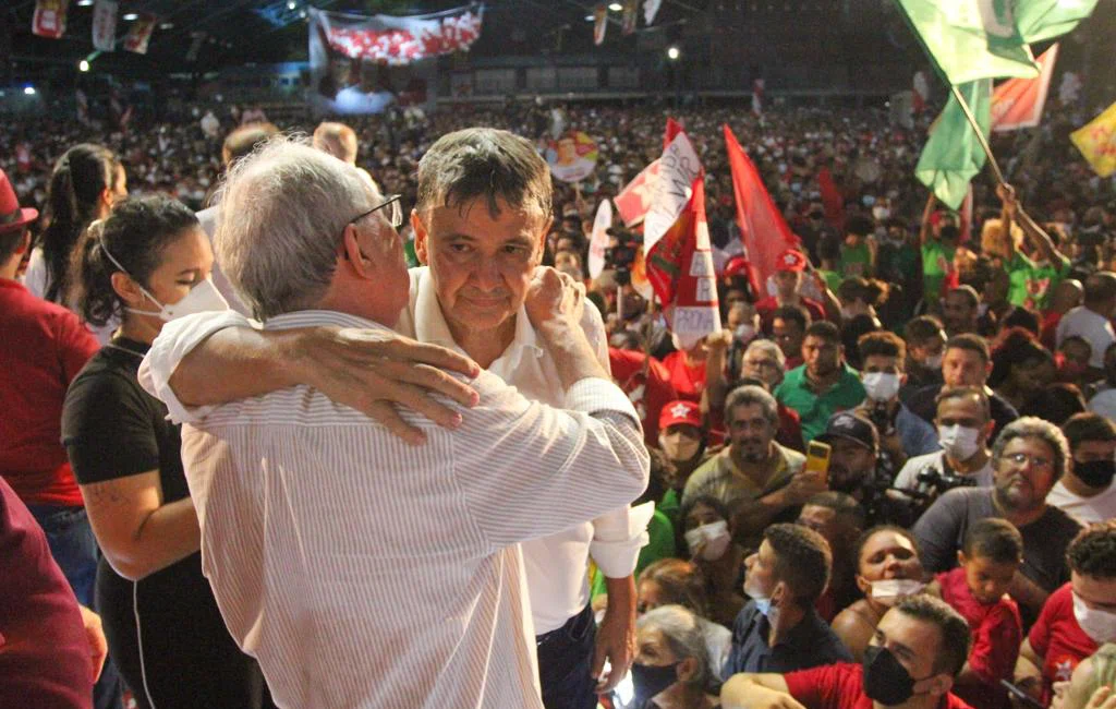 Lançamento das pré-candidaturas de Rafael Fonteles e Wellington Dias