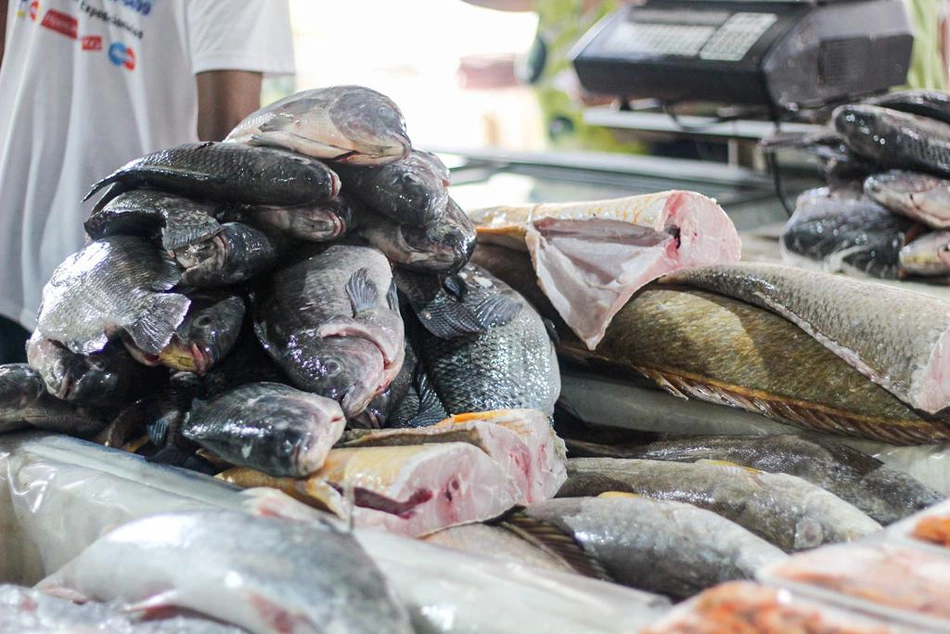 Movimentação no mercado do peixe