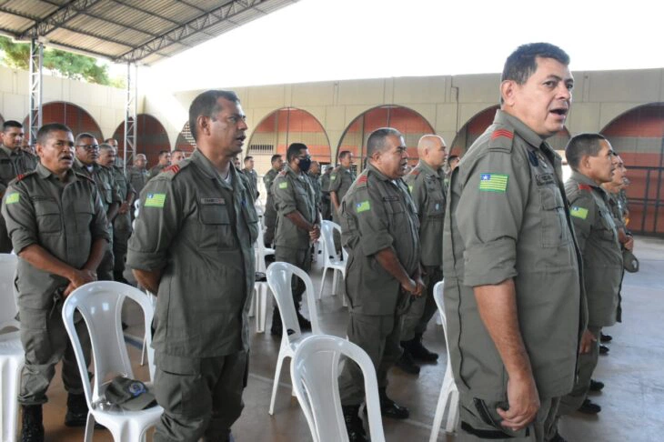 Evento em homenagem a Tiradentes e Policiais Militares