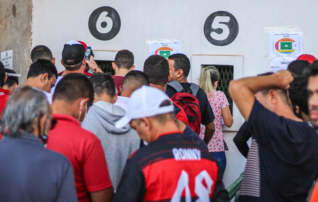 Venda de ingressos do jogo entre Altos x Flamengo