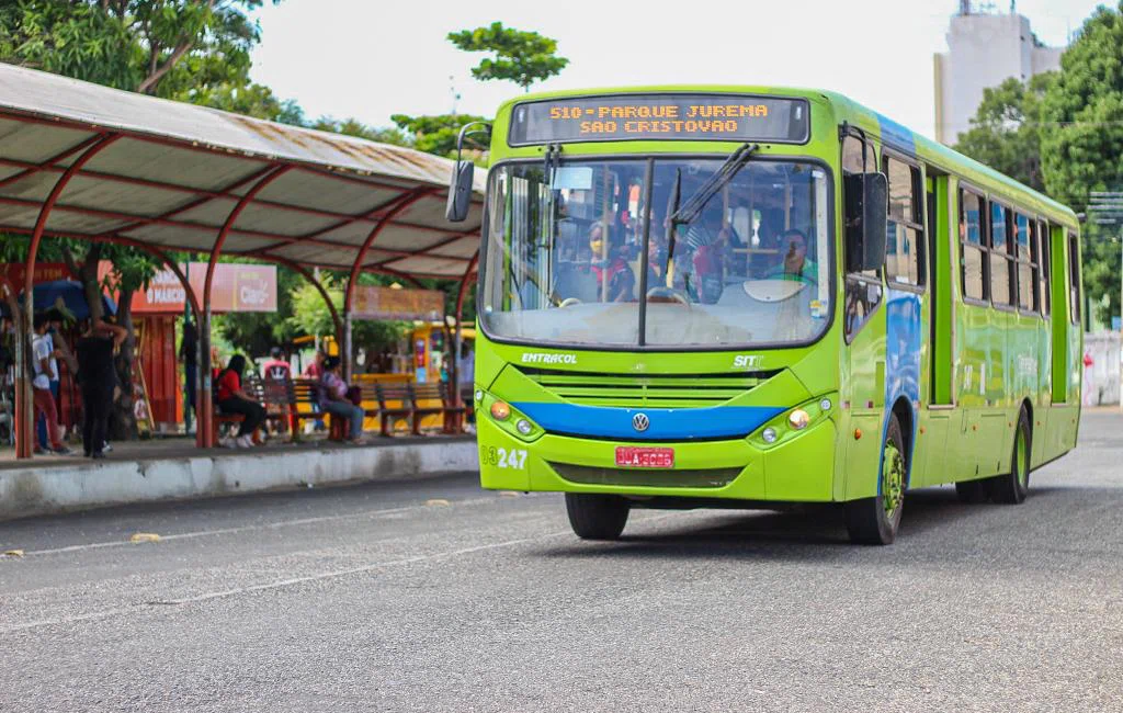 Circulação dos ônibus em Teresina