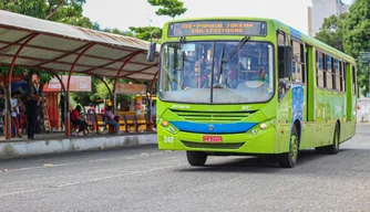 Circulação dos ônibus em Teresina